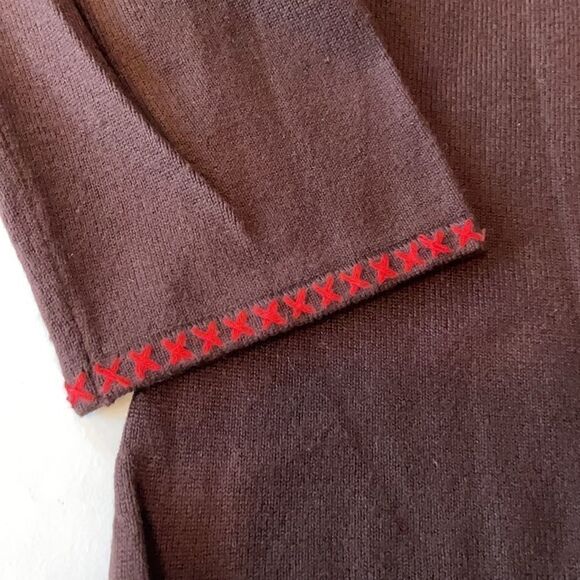 Super Festive Embroidered Sweater   - Picture 2 of 5